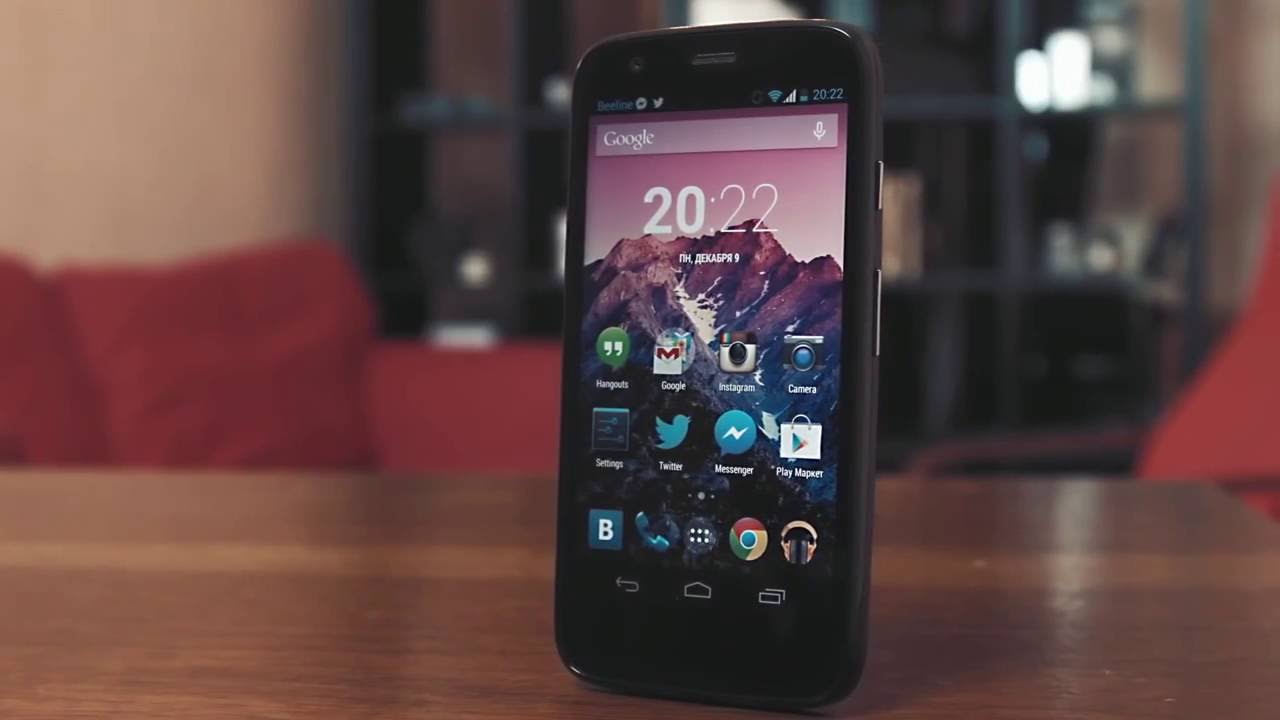 Обзор Moto G