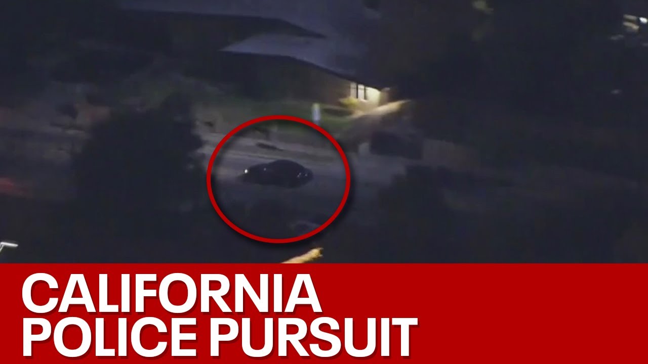 Police chase in Los Angeles