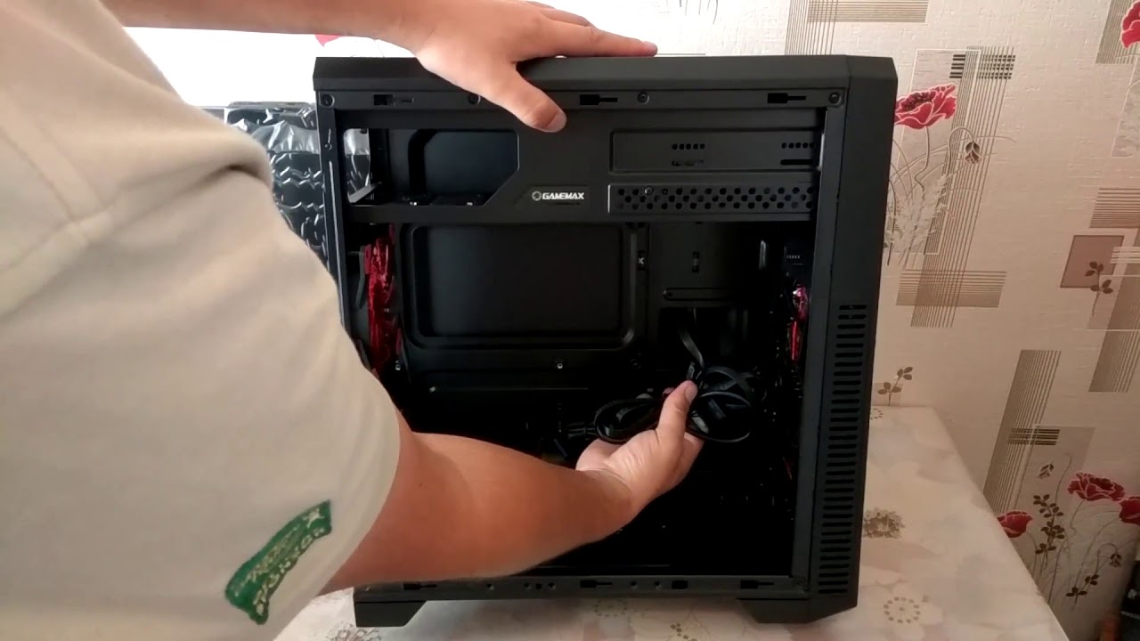 Корпус GameMax G561-F Red