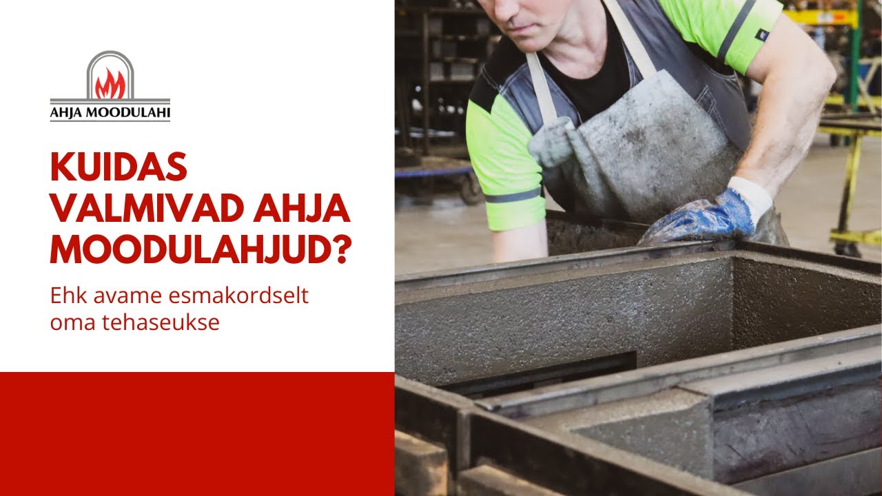 Kuidas valmivad Ahja moodulahjud? | Ehk avame esmakordselt oma tehaseukse