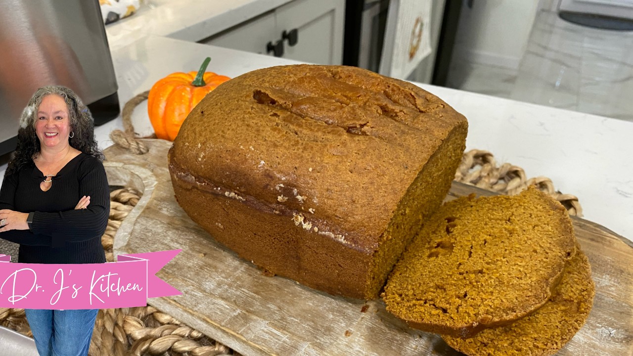 Bread Machine Pumpkin Bread