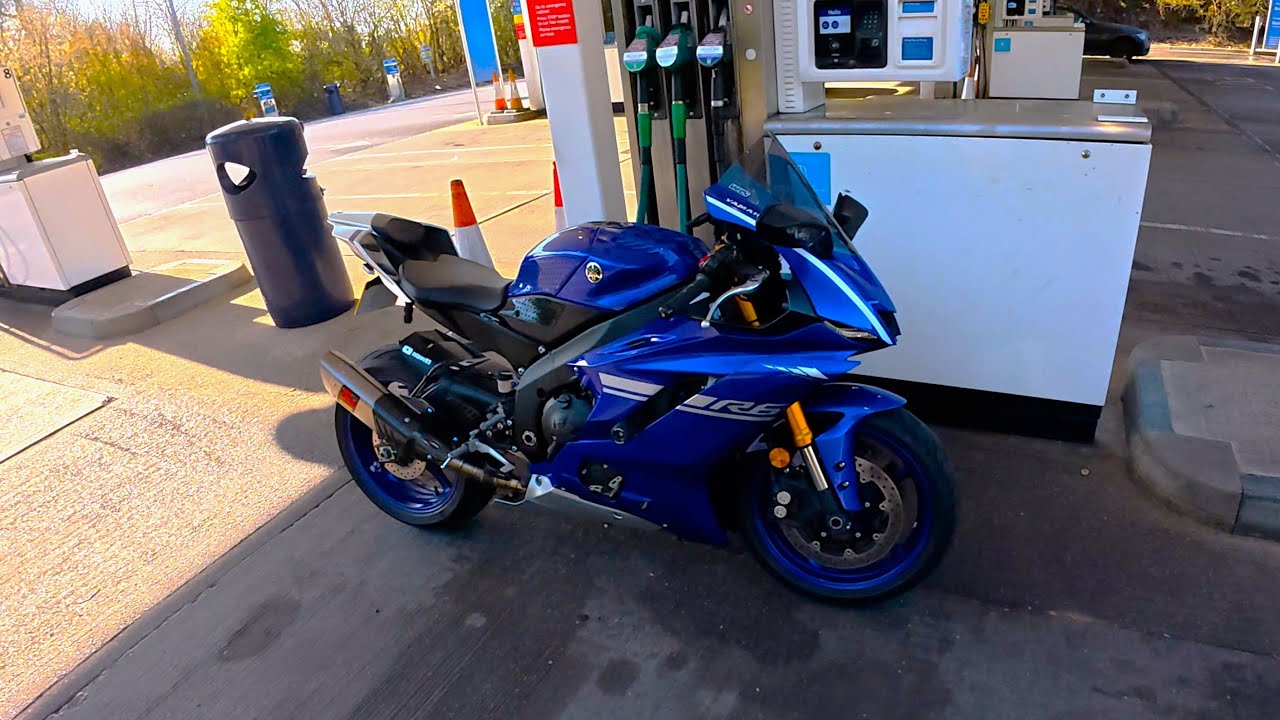 Yamaha R6 Akrapovic Quick Ride In The Sunshine | Straight Pipe #akrapovic #r6 #motorcycle