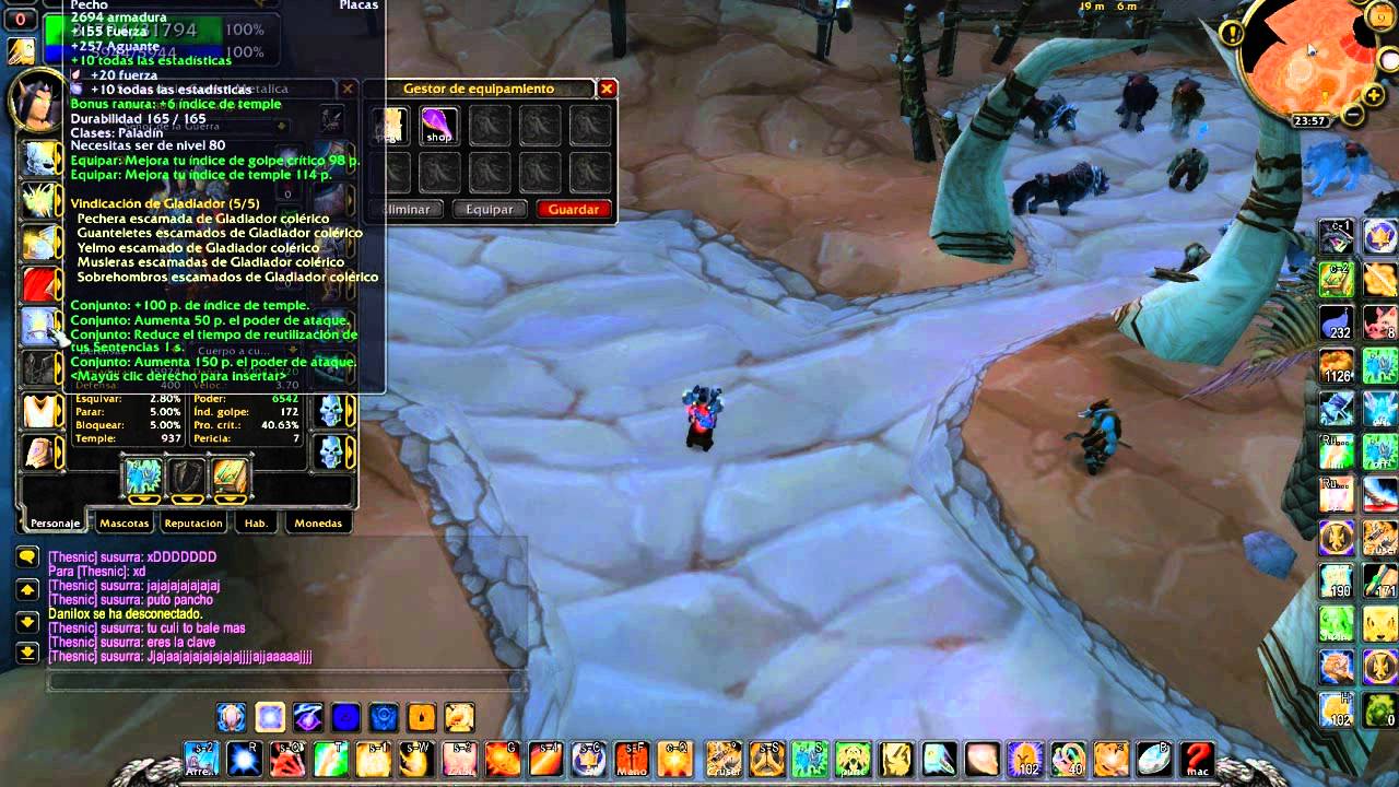 Guía Paladín represión 3.3.5 Wow sulvus