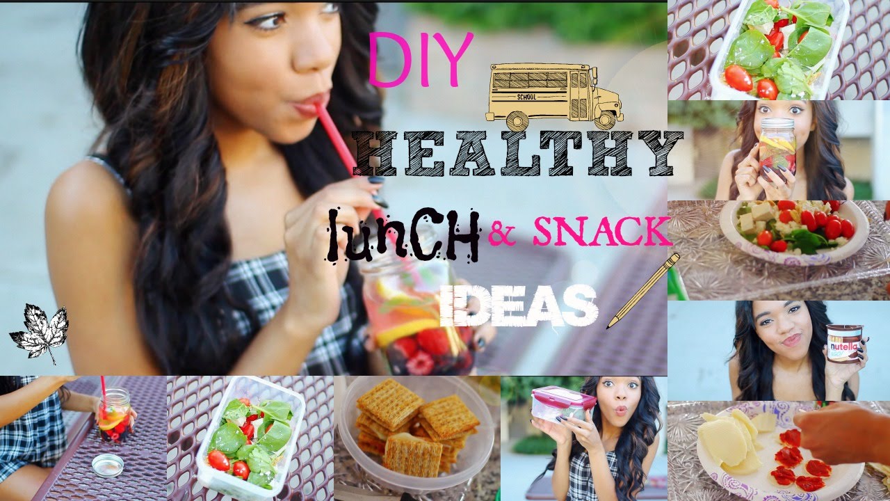 Healthy DIY Lunch Ideas for School ♡ Quick and Easy | Tealaxx2