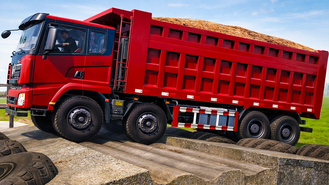 Extreme Terrain Challenge - Massive Trucks Conquering Mud and Snow #144 #mudrunner