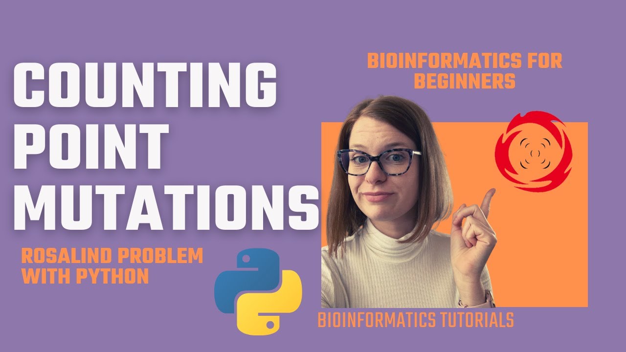 Bioinformatics Counting Point Mutations in DNA with Python [Rosalind Problem]