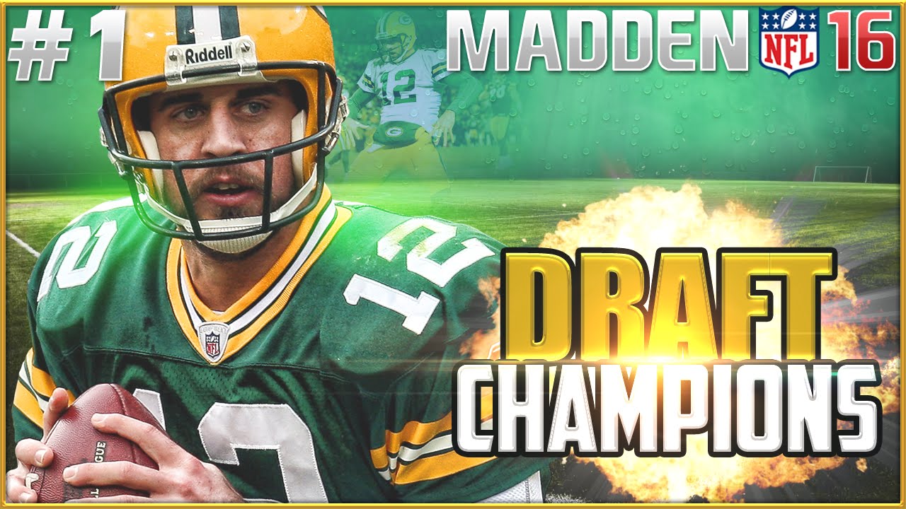 BEST DRAFT EVER!!! Madden NFL 16 Draft Champions - DRAFT AND GAMEPLAY EP4 GM1