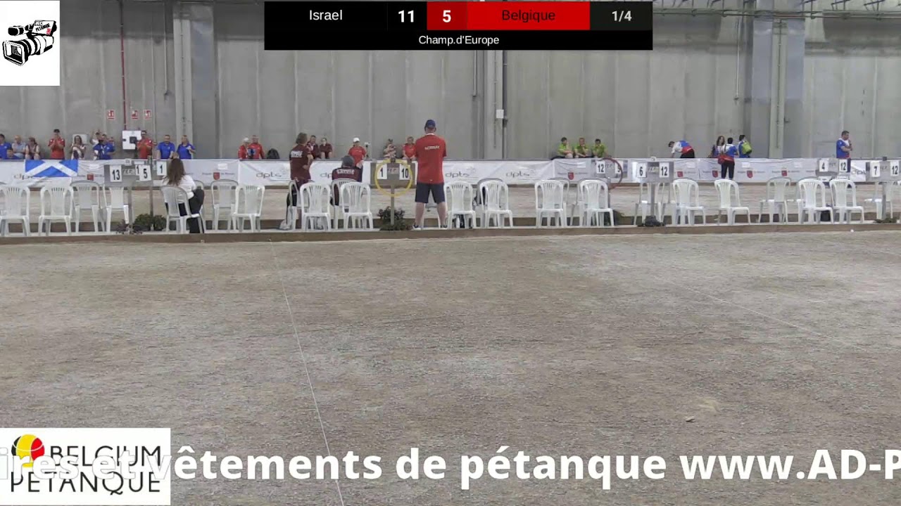 P&eacute;tanque Championnat d'Europe 2026