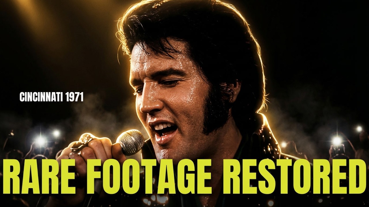 Elvis RARE 1971 Cincinnati Concert ENHANCED Quality