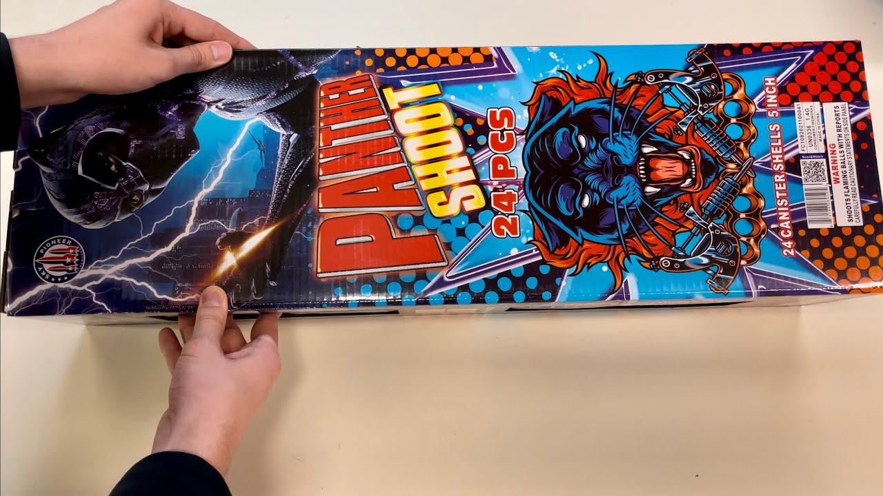 PANTHER SHOOT 5” CANISTER SHELLS - Sky Pioneer Fireworks