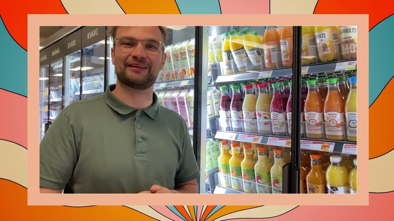 Butikschef på ICA Supermarket i Osby – på studiebesök med Syvan