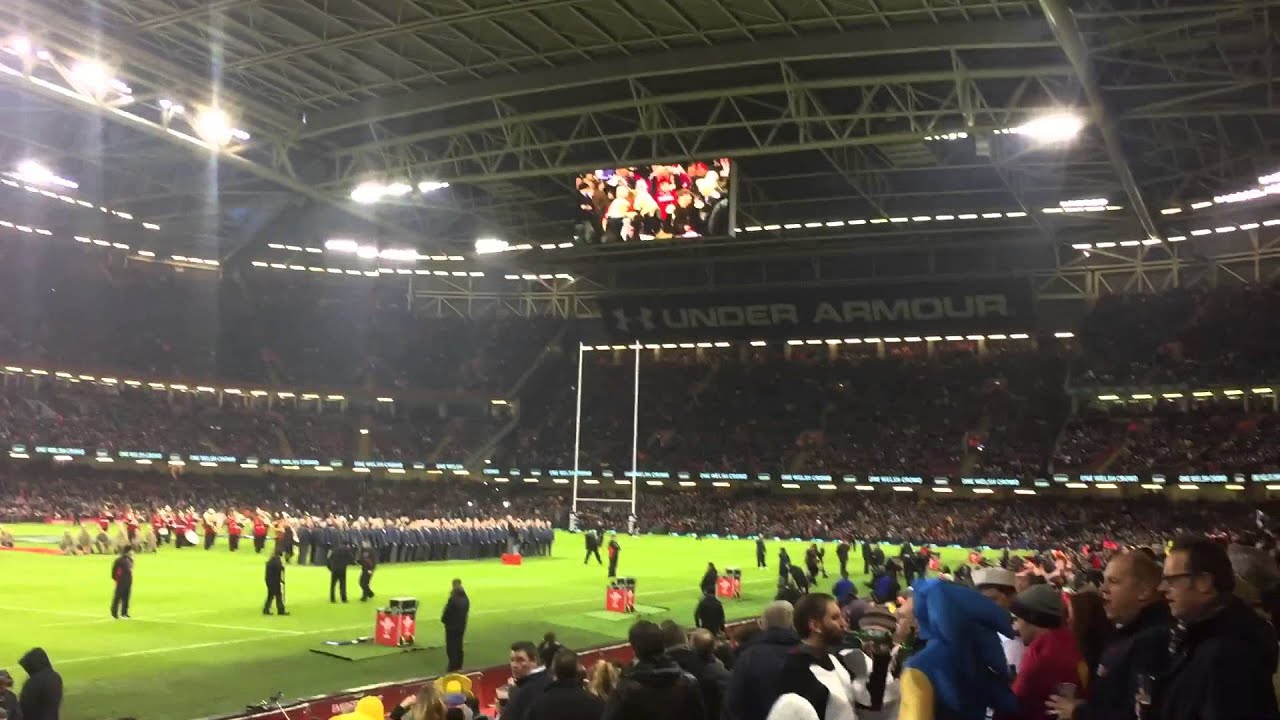 Bread of Heaven Millenium Stadium 13/2/16 Wales v Scotland