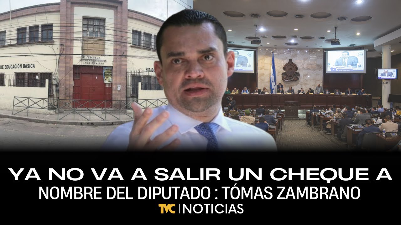 Tomás Zambrano: “Ayudas no irán a diputados, serán directas a escuelas y con rendición de cuentas”