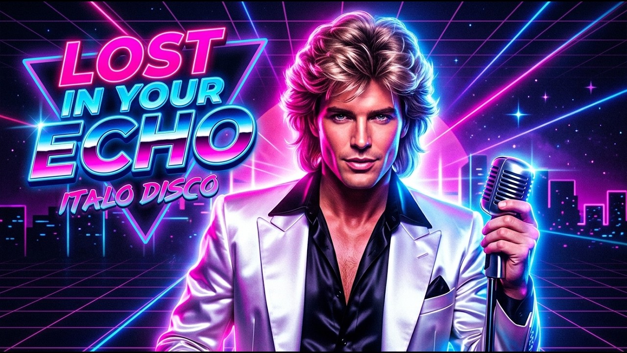 NOVA BINH &ndash; Lost In Your Echo (Italo Disco 80s | Retro Synthwave Love Song)