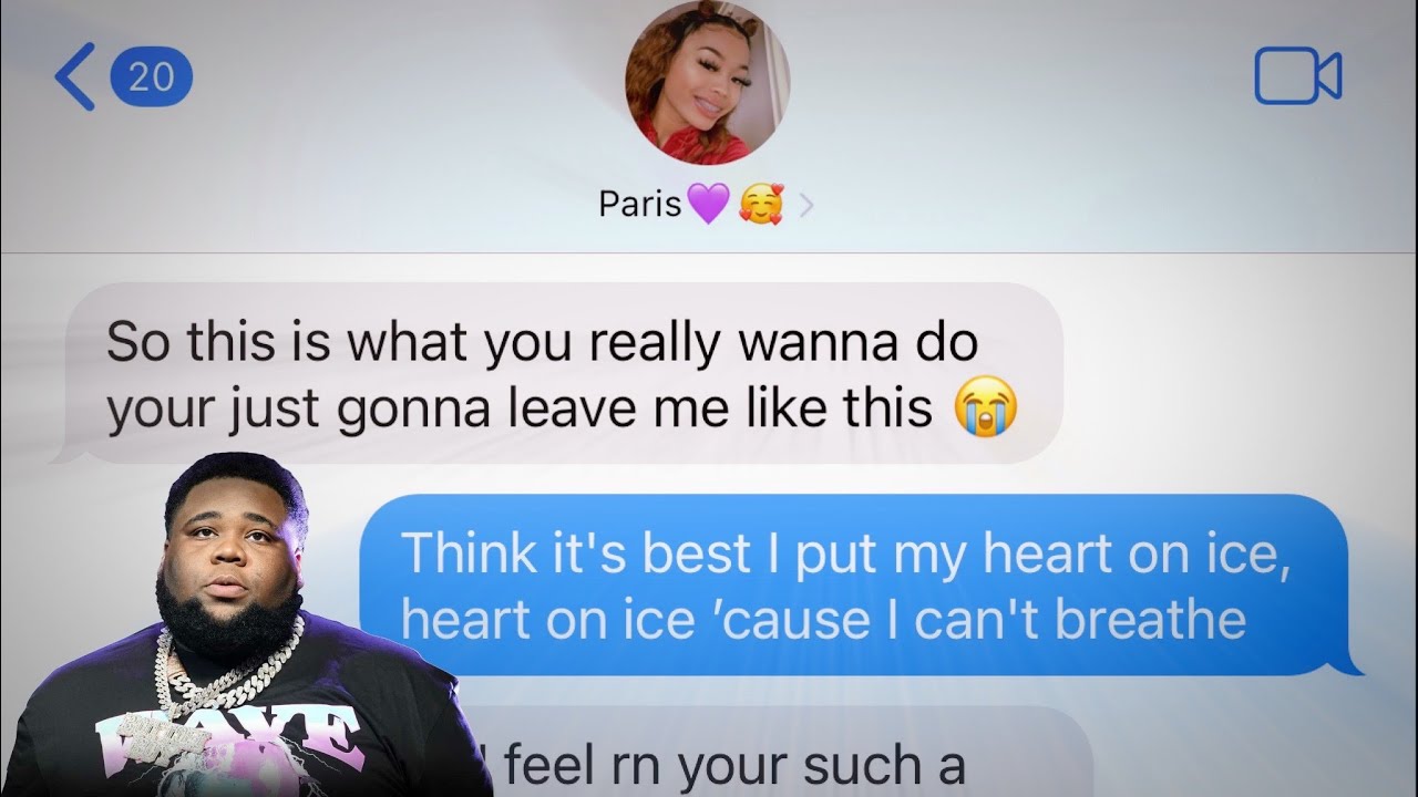 Rod Wave ~ Heart On Ice Lyric Prank On Crazy Ex😱😬 ** Never Doing This Again  **