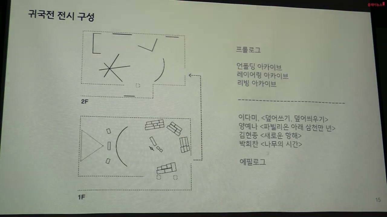 아르코 미술관 베니스 비엔날레 기자 간담회, 플레이뉴스 문성식 편집장 촬영 편집