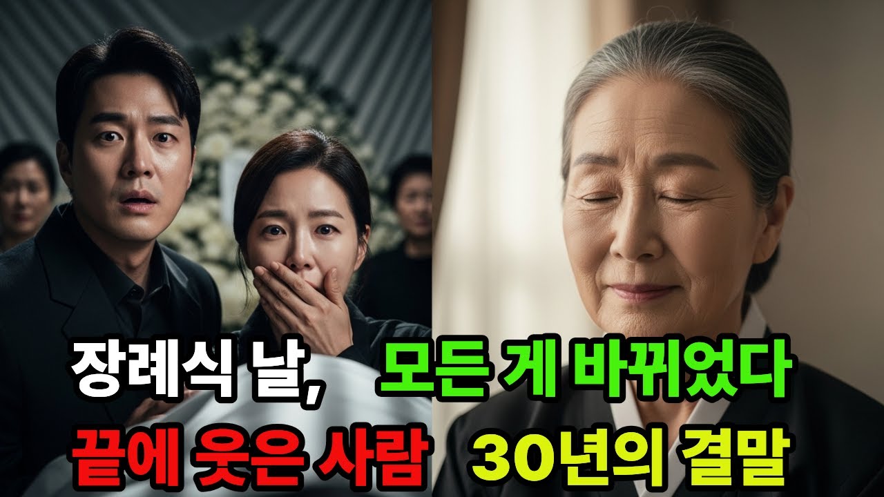 장례식날, 모든게 바뀌었다. 끝에 웃은사람 30년의 결말