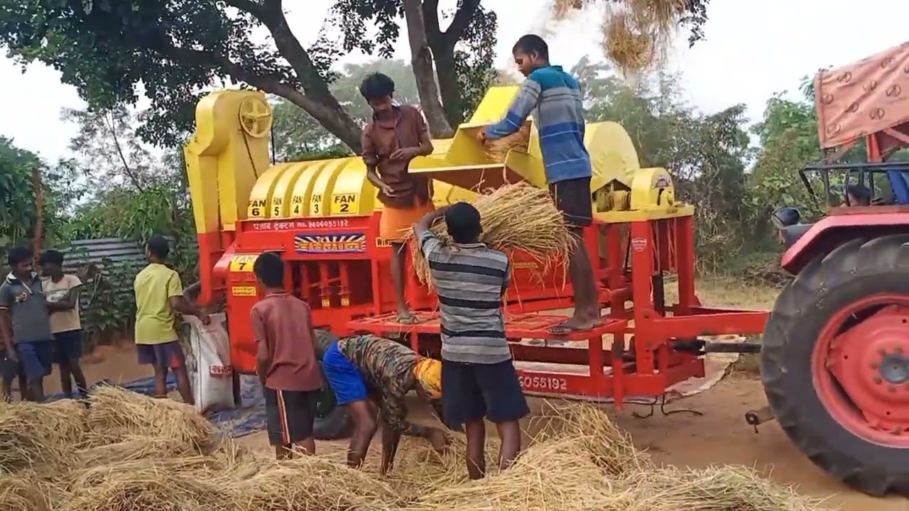 New Vardhman thresher ka aaj udghatan kr rhe hai
