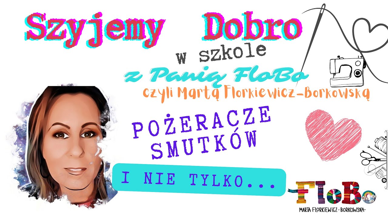 Filcowe SERCE z kieszonką - mini #PożeraczSmutków