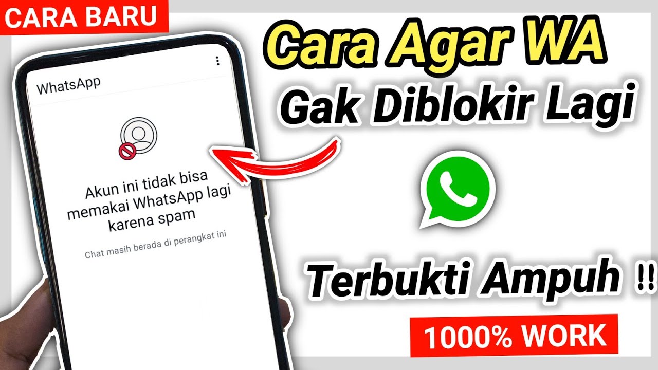 Cara Mengatasi Wa diblokir terus menerus || Cara Agar Wa tidak diblokir lagi