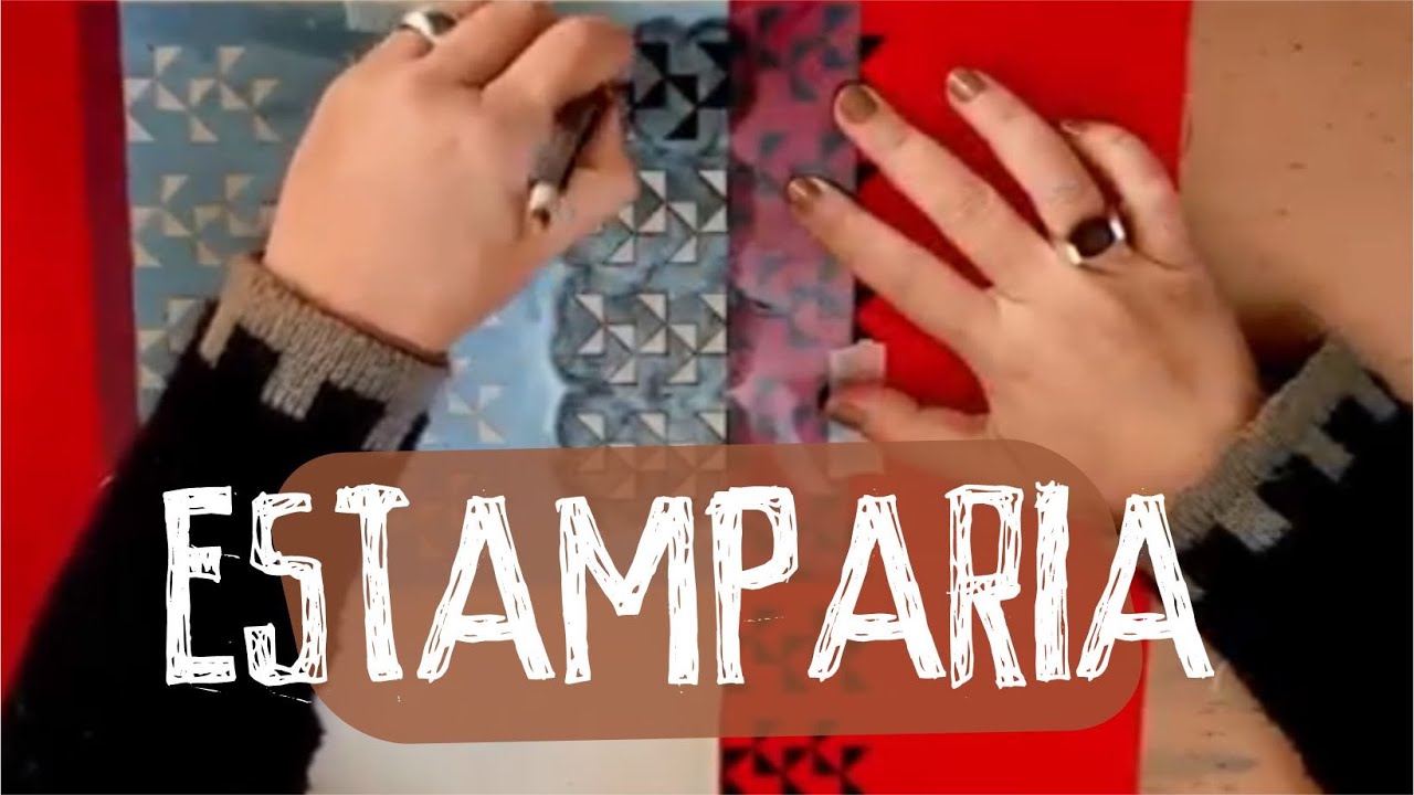 APRENDA A FAZER ESTAMPARIA ARTESANAL [PASSO A PASSO]