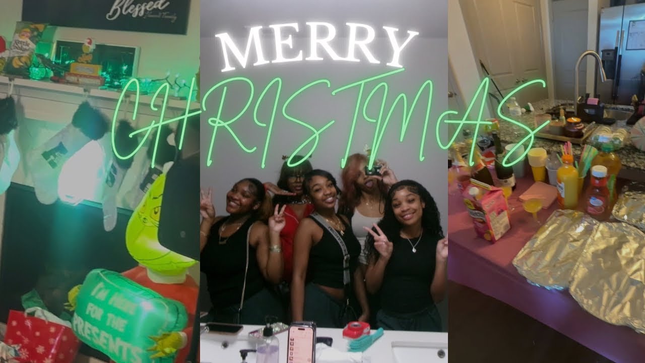 Christmas 2025 | christmas shopping, party, opening gifts