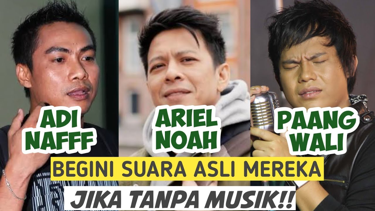 Penasaran dengar suara mereka tanpa musik 🎤🎼🎹🎶#ariel #adynaff #paangwali