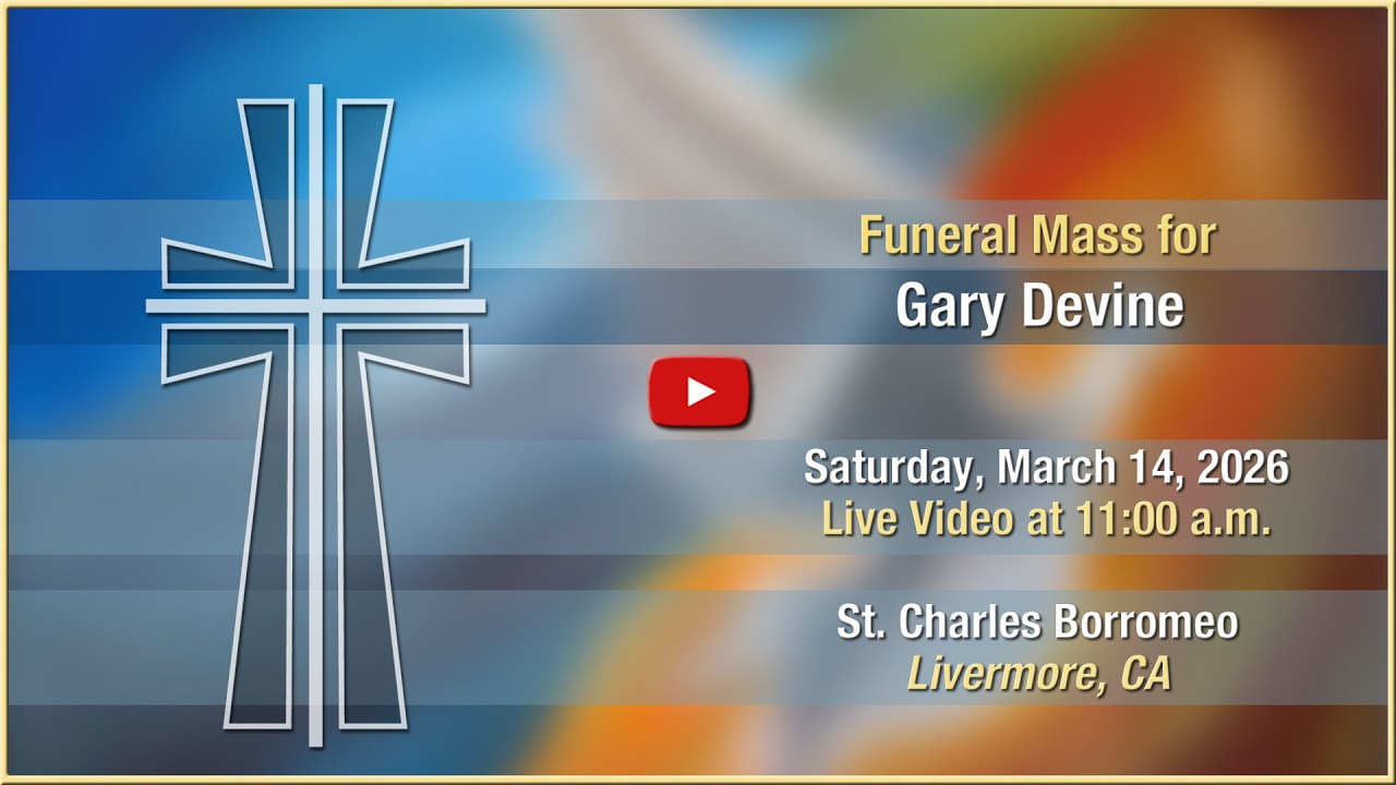 Funeral Mass for Gary Devine - Saturday, March 14, 2026, at 11:00 a.m.