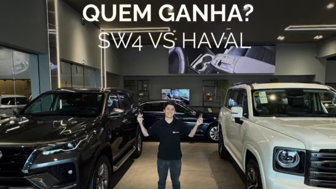 Haval H9 2026 vs Toyota SW4 2024 Blindada – Qual SUV de 7 Lugares Vale Mais a Pena? 