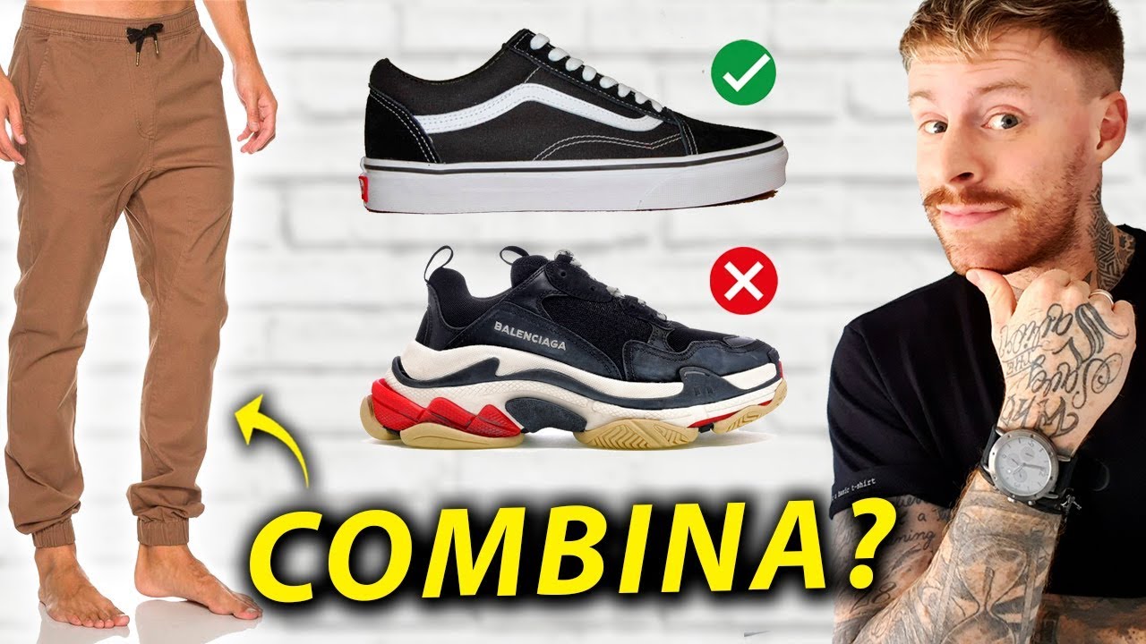 Quais TIPOS DE TÊNIS combinam com cada CALÇA? Guia de Combinações Masculinas