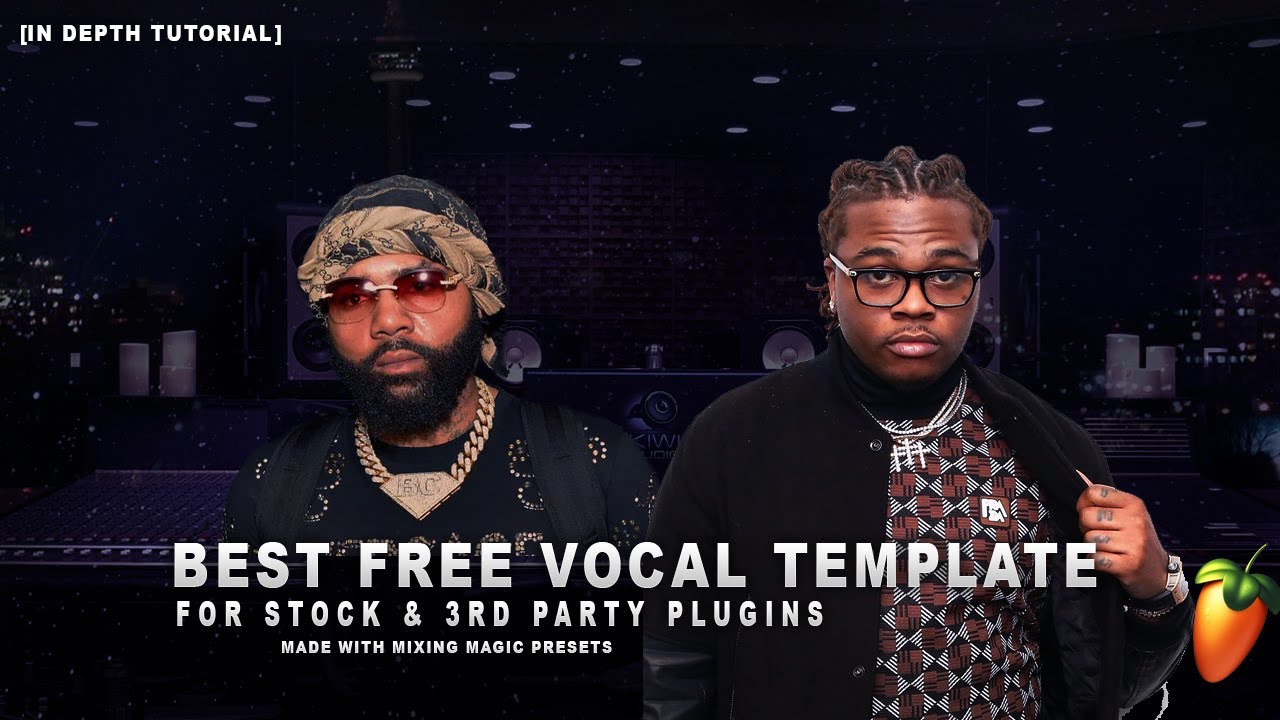 BEST *FREE* VOCAL TEMPLATE - STOCK & 3RD PARTY PLUGINS! | How To Mix Vocals in FL Studio Tutorial
