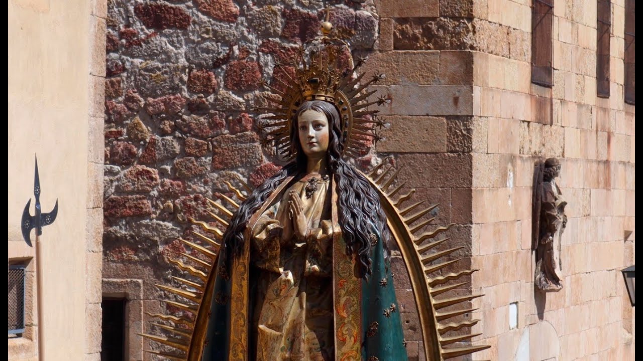 Procesión 400 años de la Inmaculada de Gregorio Fernández en Salamanca