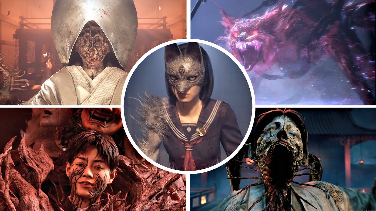 SILENT HILL F - All Bosses With Cutscenes + Endings (2025) 4K 60fps
