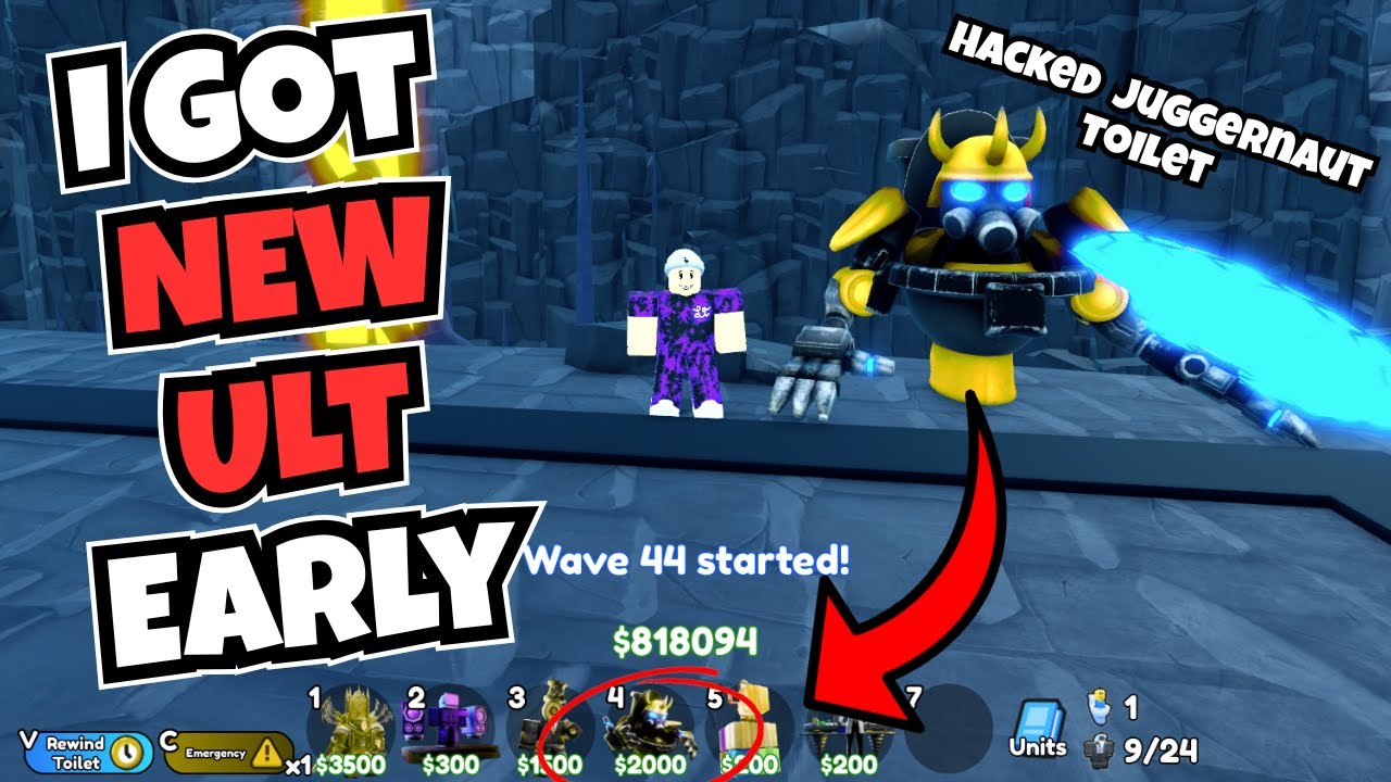 So I got to TEST the NEW ULTIMATE... (Toilet Tower Defense)