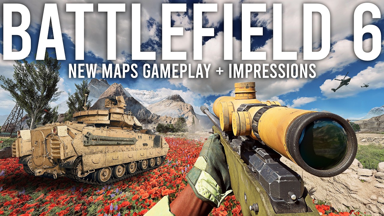 Новые карты и впечатления от Battlefield 6...