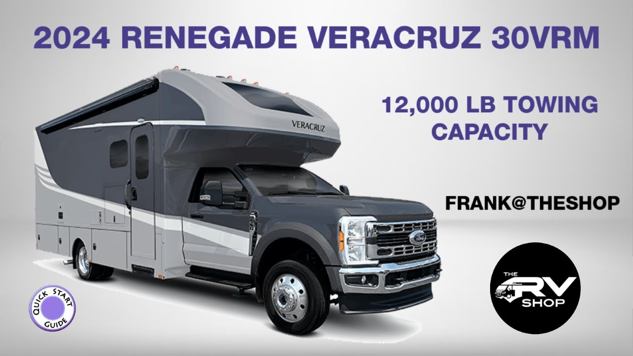 2024 Renegade Veracruz 30VRM | 6 Wheel Drive | 12,000 LB Towing | Full Walk Through #renegaderv