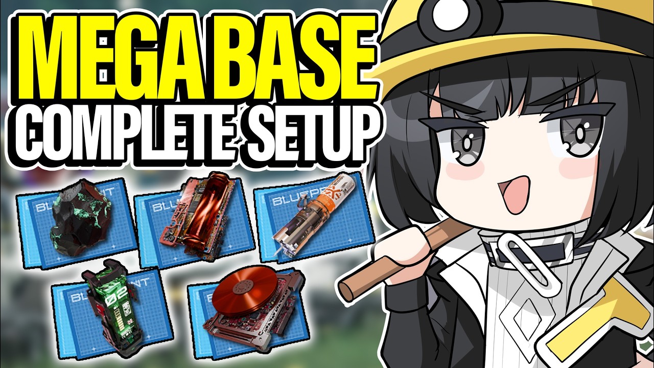 The BEST & Efficient 1.1 Wuling Factory Setup & Blueprint (Asia/NA/EU) in Arknights: Endfield