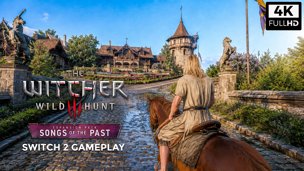 THE WITCHER 3 НОВОЕ DLC: Первый геймплей на Switch 2 | Songs of the Past &mdash; расширенное демо с Gam...