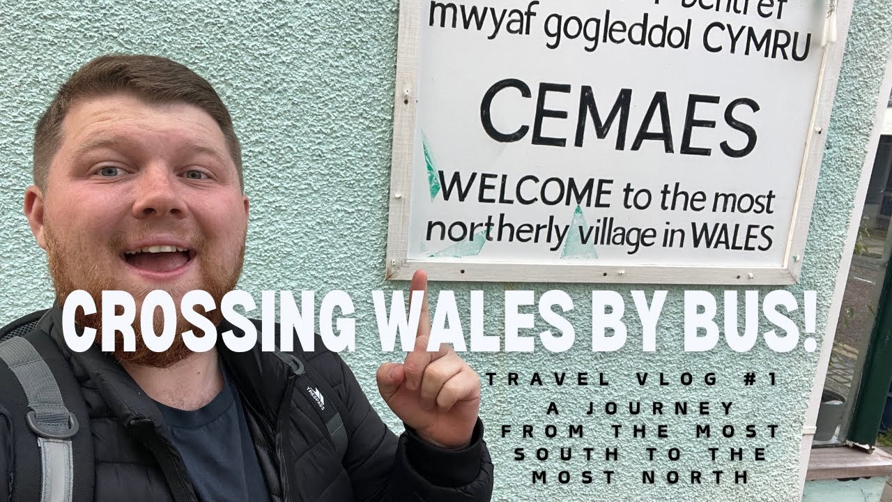 Crossing Wales by bus! A journey from the most Southern point to the most Northern point!