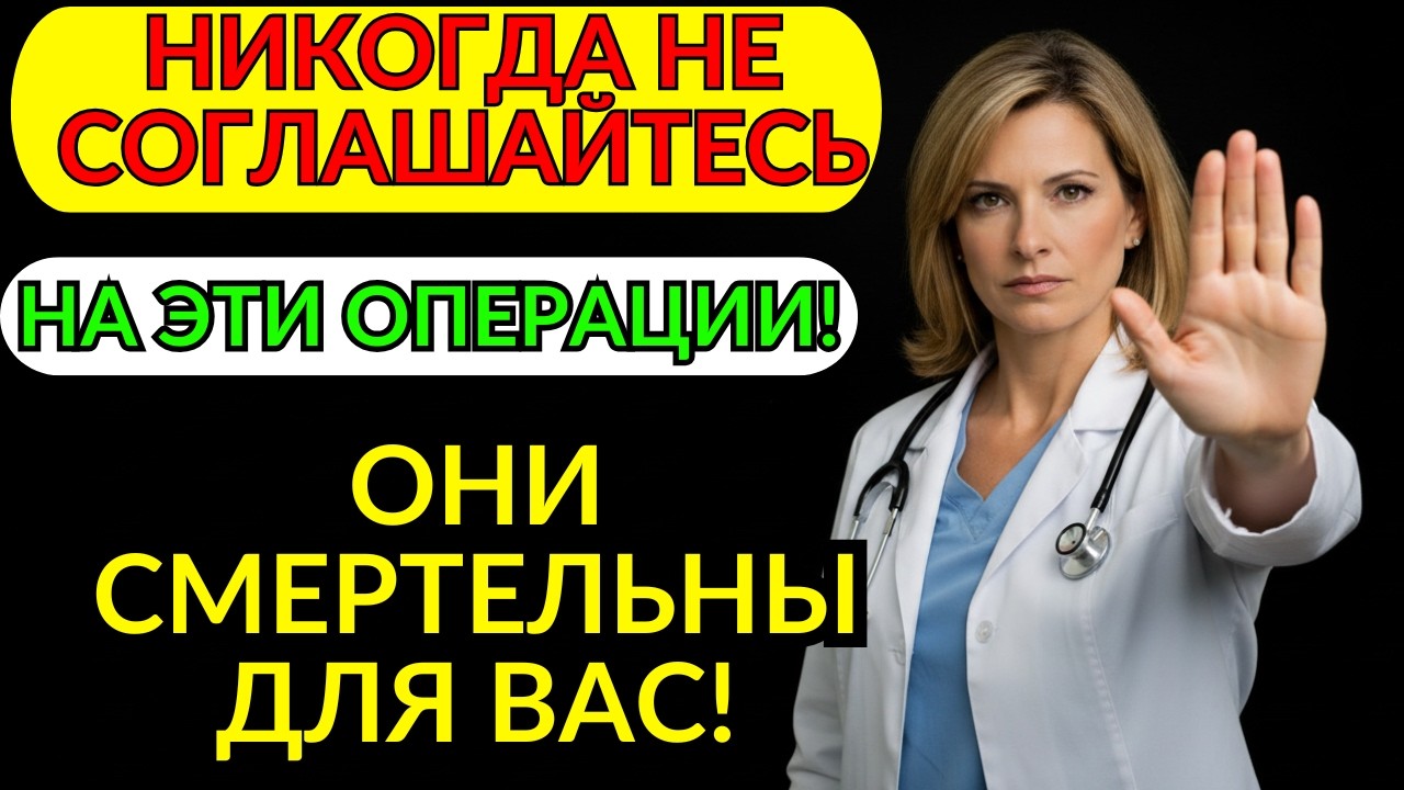 Врач предупреждает: после 50 избегайте этих операций!