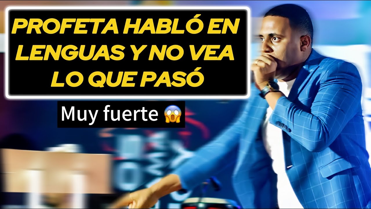 Dios llama a la atención de la iglesia a Través del DON DE LENGUAS🔥PROFETA BENANCIO AMPARO