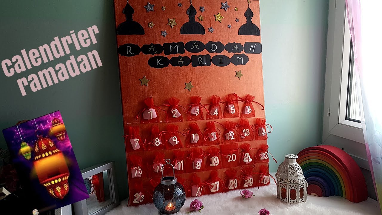 🌙 تحضيرات رمضان2018  DIY calendrier ramadan