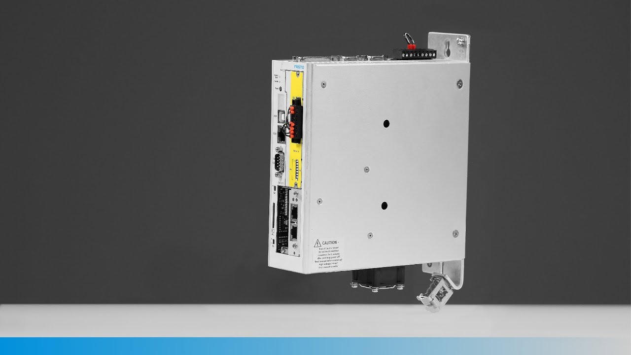 Commissioning the CMMP-AS with PROFINET (1/2): Configuring the hardware