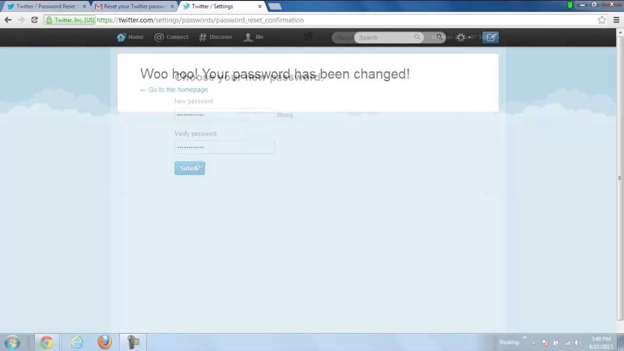 How to Reset and Recover Twitter Password