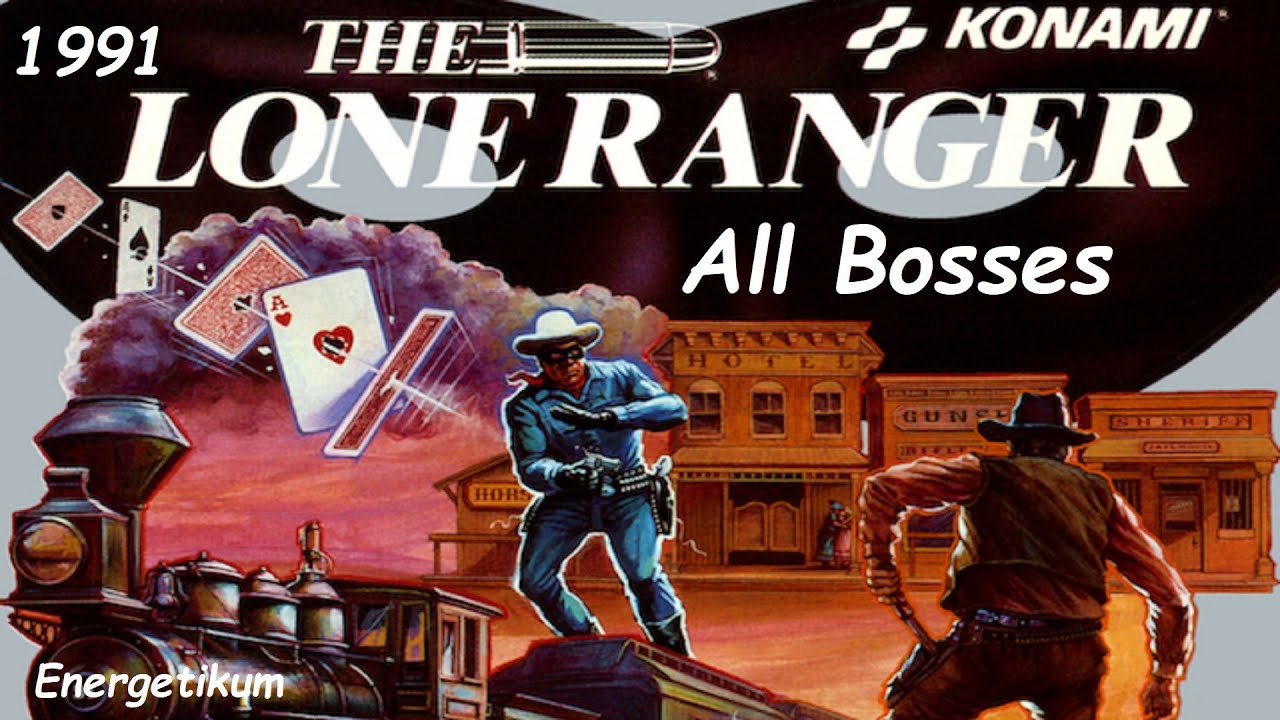 The Lone Ranger - all bosses (все боссы) [NES]