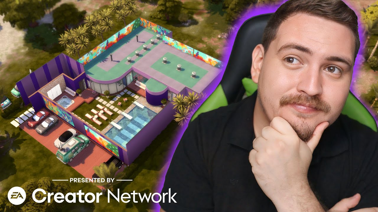 Construindo uma CASA PARA UM REALITY SHOW com a nova expansão! │ Sponsored By EA
