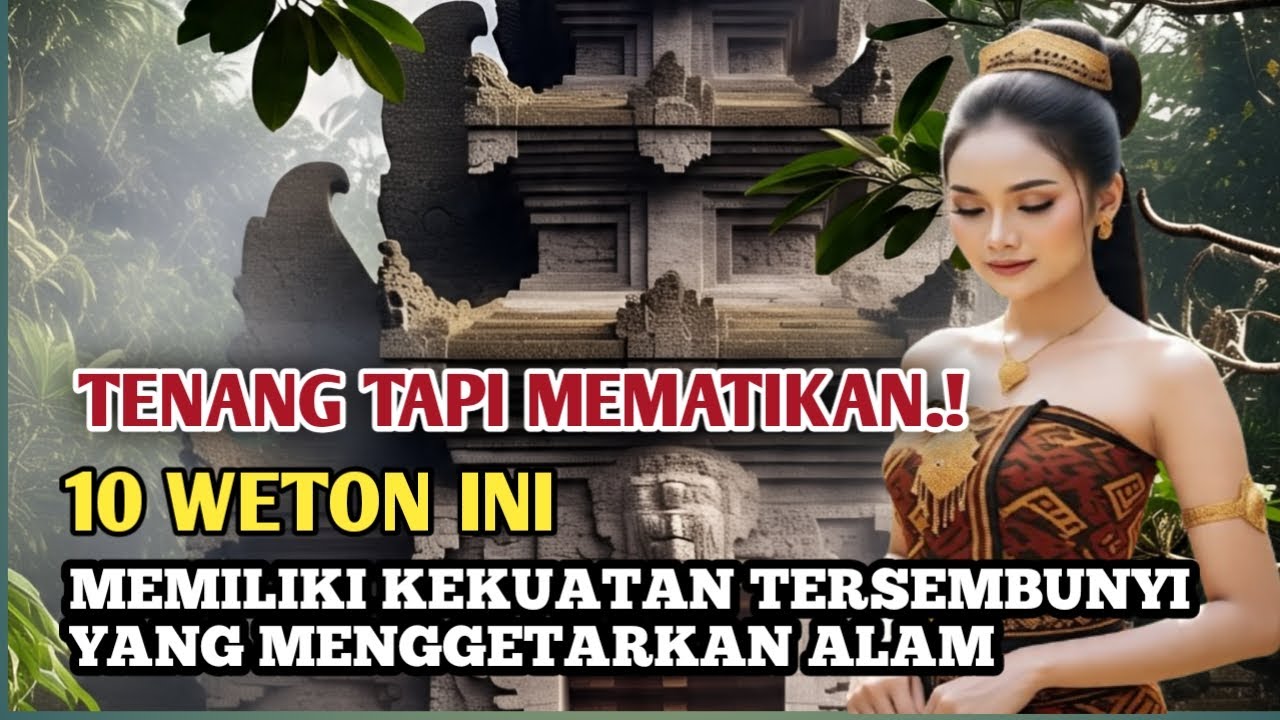 PENDIAM TAPI MEMATIKAN‼️ 10 weton ini memiliki kekuatan tersembunyi yang menggetarkan jagad