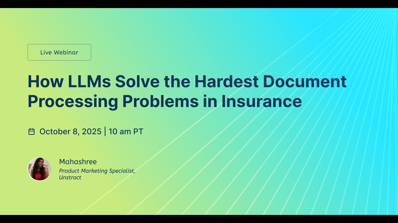 How LLMs Solve the Hardest Document Processing Problems in Insurance