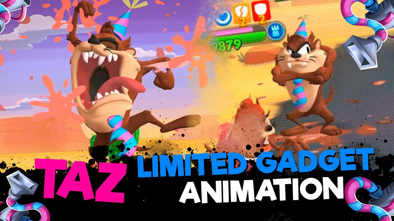 TAZ LIMITED GADGET ANIMATION | CAKE VACUUM | Looney Tunes World of Mayhem