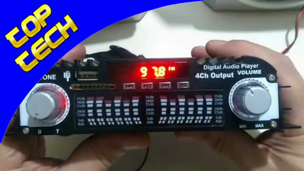 BT 998 Car Amplifier